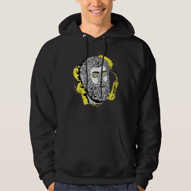 Moletom Grego Deus Poseidon História da mitologia antiga B (Frente)