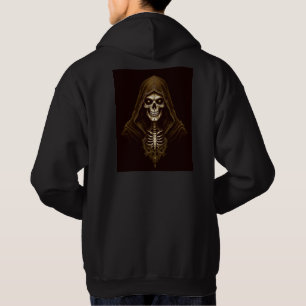 Moletom Grelha Reaper Caveira Esqueleto Morte Sueco