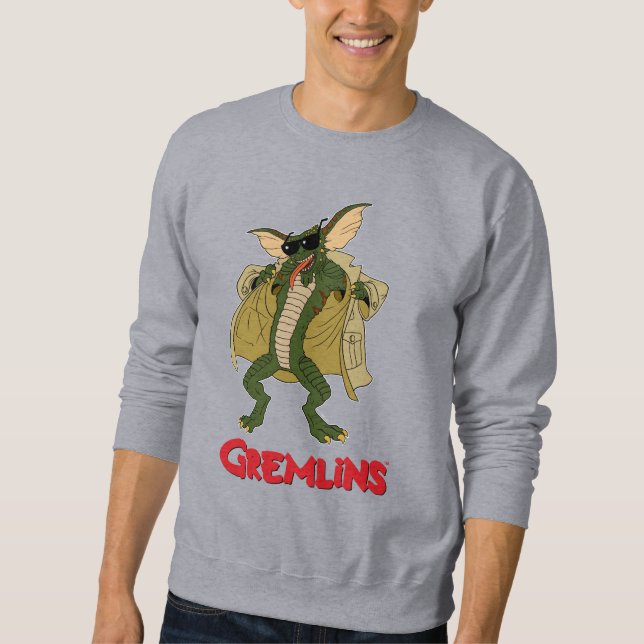 Moletom Gremlins | Strich Trench Casaco Flash (Frente)