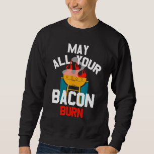 Moletom Grill Burning Bacon