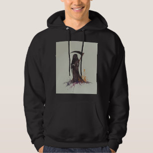 Moletom Grim Reaper Scythe Hoodie - Design da Morte Assust