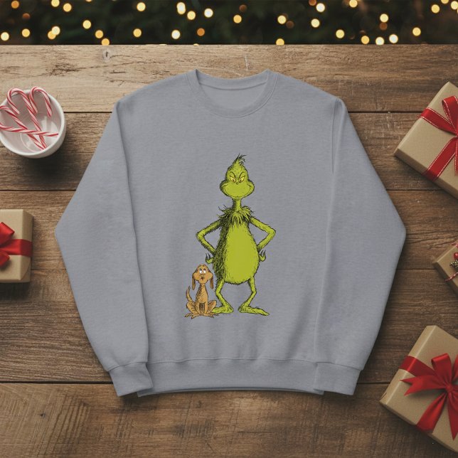 Moletom Grinch | Max & Posição do Grinch (Criador carregado)