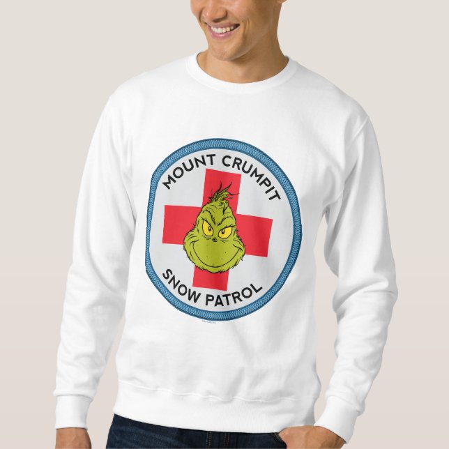 Moletom Grinch | Patrulha da Neve do Mt. Crumpit (Frente)