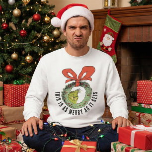 Moletom Grinch   Tão Feliz Quanto Pode Ser