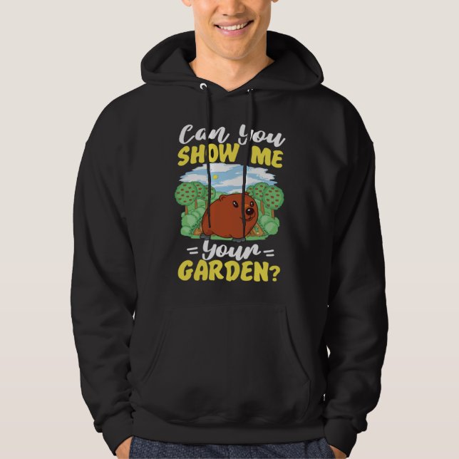 Moletom Groundhog Can You Show Me Your Garden (Frente)