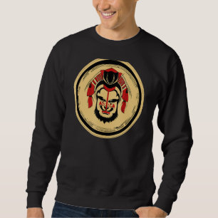 Moletom Grunge Japonês Asiático Inspirou o Guerreiro Samur