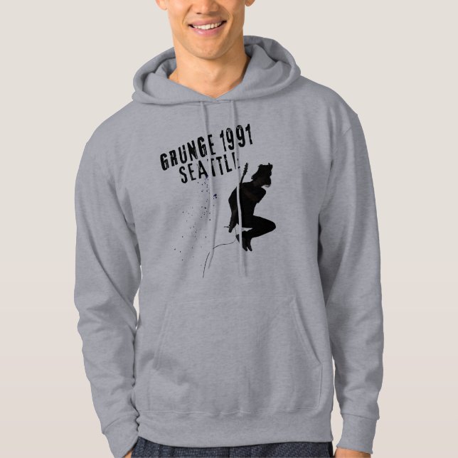 Moletom Grunge Seattle 1991 Music Scene Love Seattle Vinta (Frente)