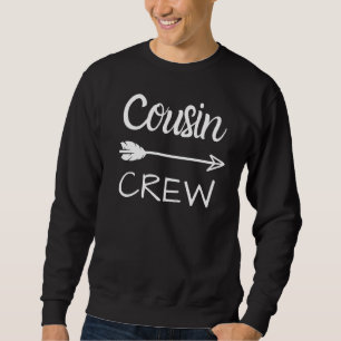 Moletom Grupo De Combinação Familiar Da Família Cousin Cre