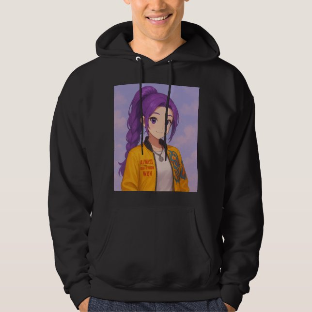 Moletom Grupo Ídolo K-Pop Anime | Estilo Mangá Original Po (Frente)