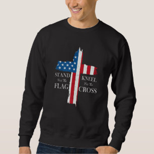 Moletom Guardar O Cabelo De Bandeira Da Cruz