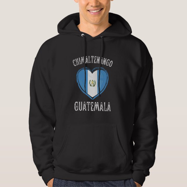 Moletom Guatemala Flag Heart Chimaltenango City (Frente)