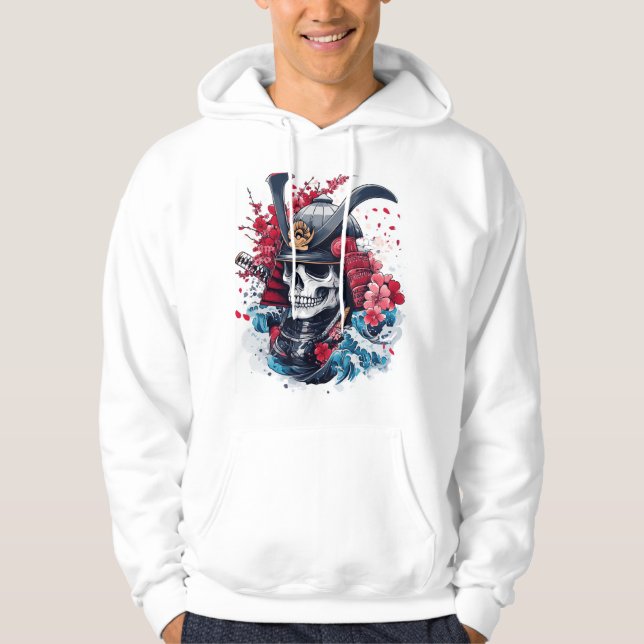 Moletom Guerreiro Caveira Samurai (Frente)