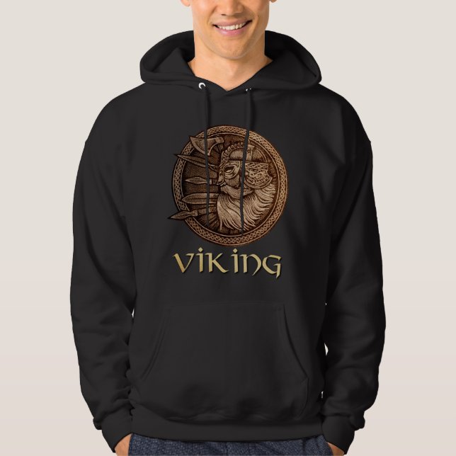 Moletom Guerreiro de Viking (Frente)