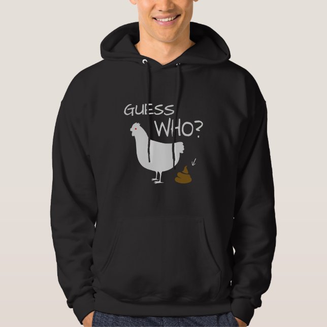 Moletom Guess Who Chicken Poo chicken   (Frente)