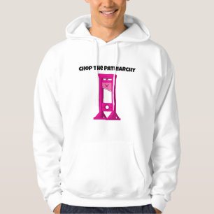Moletom Guillotine Rosa Chop Hoodie, Patriarcado Homens