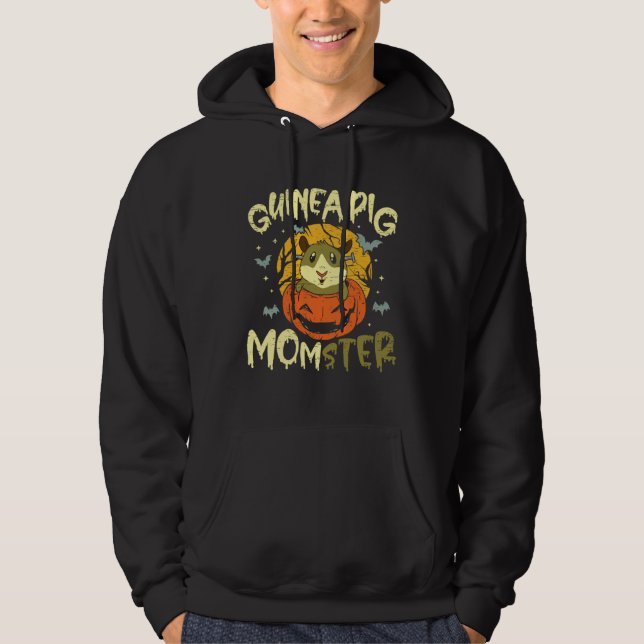Moletom Guinea Pig Momster Halloween Guinea Pigs (Frente)