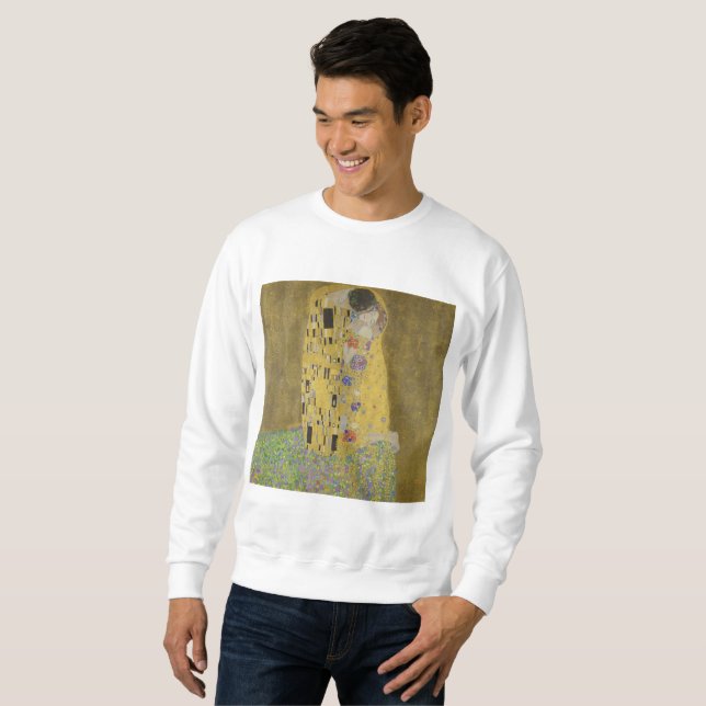 Moletom Gustav Klimt O Beijo (Frente Completa)