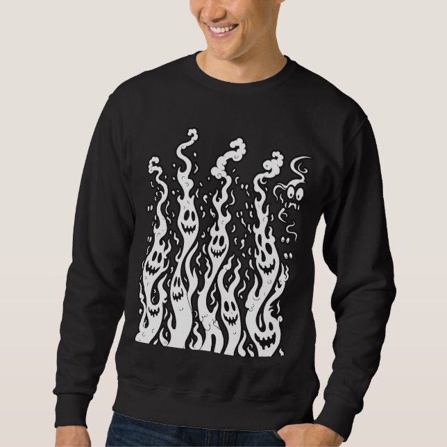 Moletom Gwosts Flames Men's Sweatshirt (Frente)