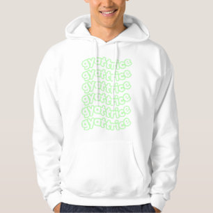 Moletom @gyattrice Logotipo Pastel Green Men