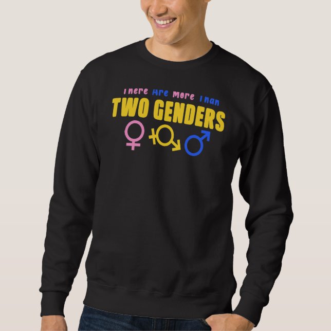 Moletom Há Mais De Dois Genders Lgbt Tee (Frente)