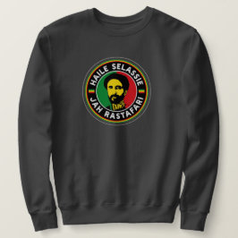 Moletom Haile Selassie Jah Rastafari Rasta Roots Sweater