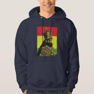 Moletom Haile Selassie Jah Rastafari Reggae Rasta Raízes 