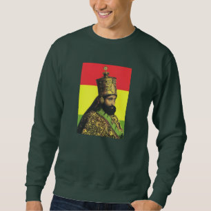 Moletom Haile Selassie Jah Rastafari Reggae Rasta Raízes