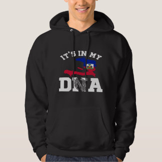 Moletom Haiti no meu DNA Orgulho Haitiano Hoodie Haitian F