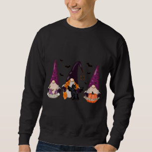 Moletom Halloween Boo Witch Gnomos Autumn Bat Pumpkins Bla