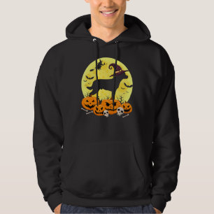 Moletom Halloween Costume Rottweiler Witch Hat
