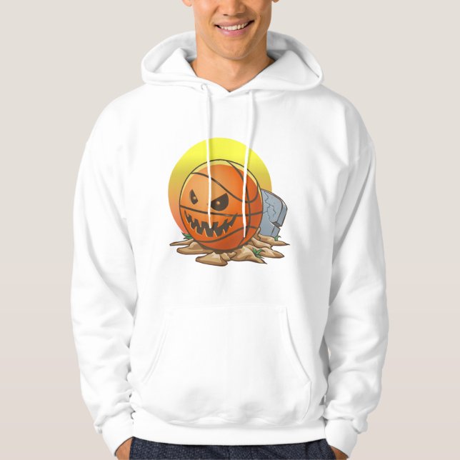 Moletom Halloween de basquete (Frente)