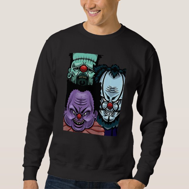 Moletom Halloween de Horror de Palhaço 7 (Frente)