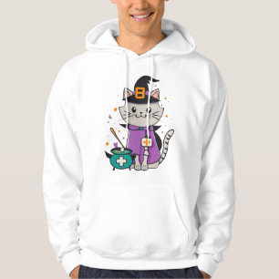 Moletom Halloween Feline Hero One Spooky Nurse Cat