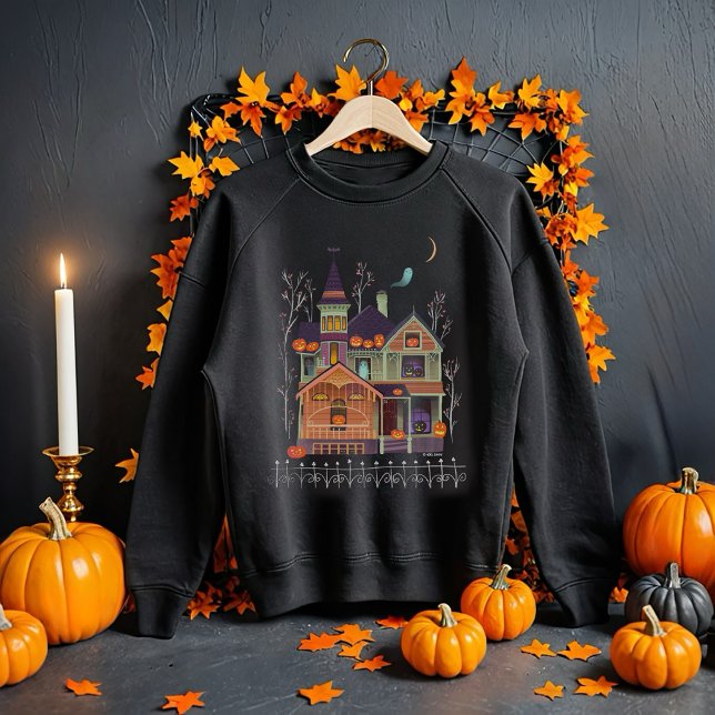 Moletom Halloween Hauneen House Black (Criador carregado)