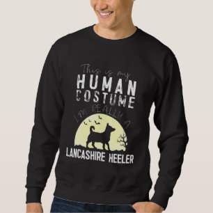 Moletom Halloween Humano Costume Lancashire Heeler Moon Si