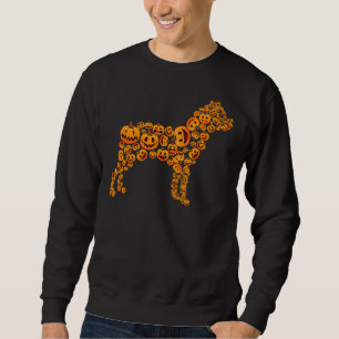 Moletom Halloween Rottweiler Lover Pumpkin Jack O Lanterna