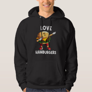 Moletom Hambúrguer Para Homens Mulheres Burger Comida Chee