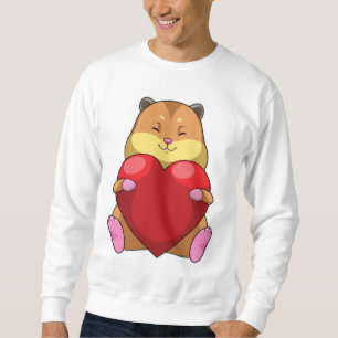 Moletom Hamster com Coração