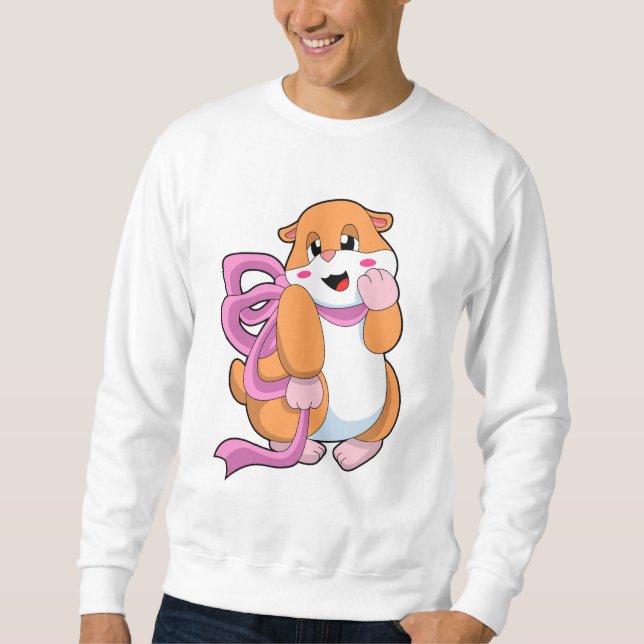 Moletom Hamster com Laço (Frente)