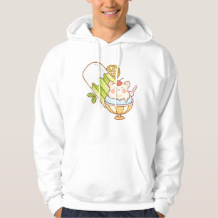Moletom Hamster de Sorvete Kawaii - Sorvete de Verão & Coi