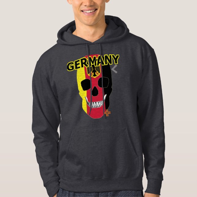 Moletom HANDSKULL Alemanha, Camisola de cascos B2 (Frente)
