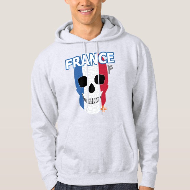 Moletom HANDSKULL França Camisola-blusa-branca B2 (Frente)