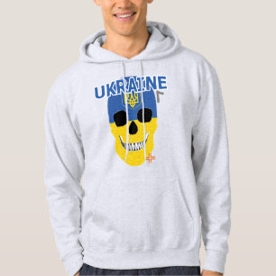 Moletom HANDSKULL Ucrânia, Camisola-de-camisa-branca B2