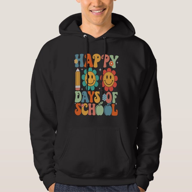 Moletom Happy 100 Days of School Retro (Frente)
