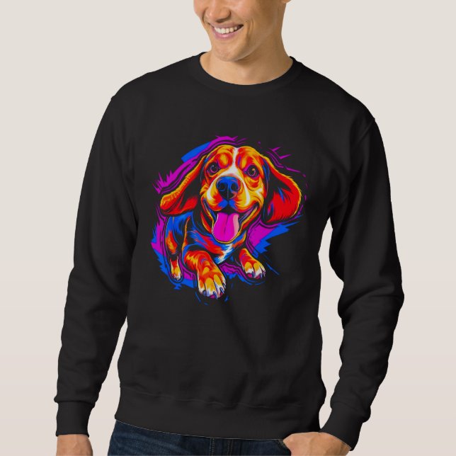 Moletom Happy Beagle Dog (Frente)