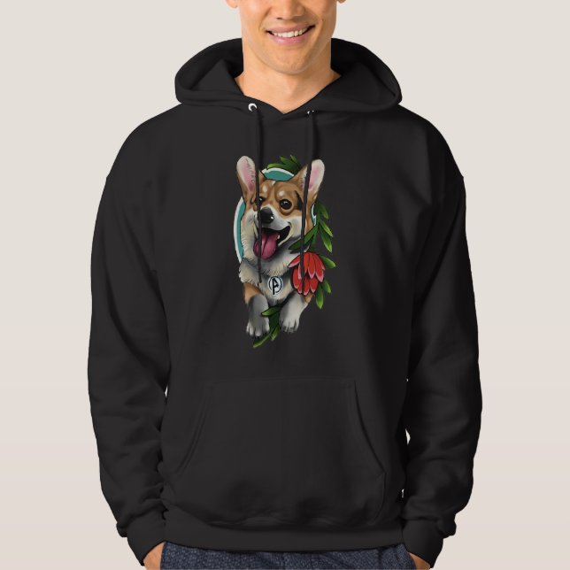 Moletom Happy Corgi 666 (Frente)
