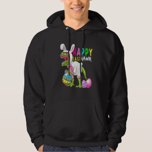 Moletom Happy Eastrawr Bunny T Rex Dinossaur Páscoa 2022 C