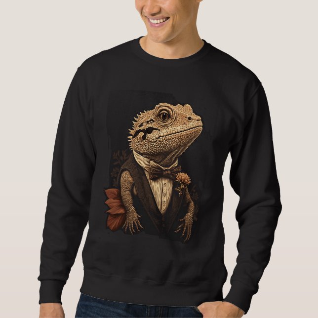 Moletom Happy Face Bearded Dragon (Frente)