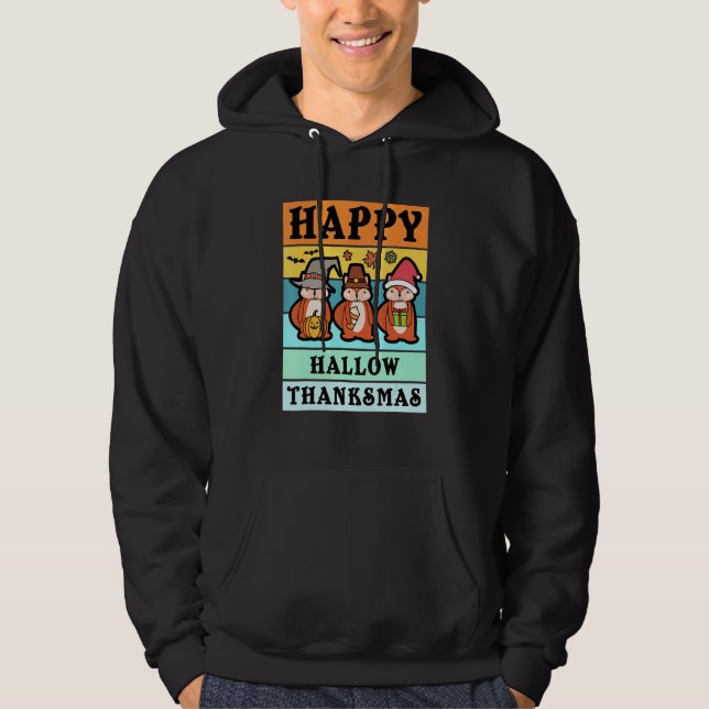 Moletom Happy Hallothanksmas Shirt Pirrel Hall (Frente)