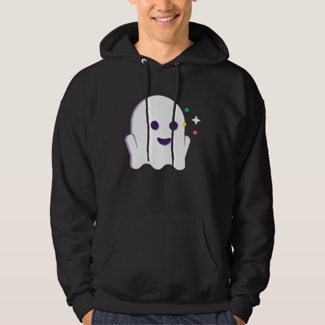 Moletom Happy Halloween Ghost (Frente)